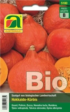 Bio Kürbis "Uchiki Kuri - Hokkaido" -Garten Flaire Verkaufsgeschäft austrosaat bio kuerbis uchiki kuri hokkaido 1 paket 1662206 de