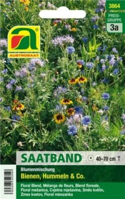 Blumenmischung "Bienen, Hummeln & Co." Im Saatband -Garten Flaire Verkaufsgeschäft austrosaat blumenmischung bienen hummeln co im saatband 1 paket 1664404 de
