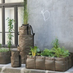 Pflanztasche "Classic" - Geotextil, 10 L -Garten Flaire Verkaufsgeschäft bacsac pflanztasche classic geotextil 100 l 1697234 de