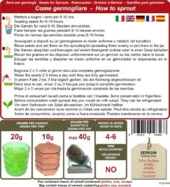 Bio Keimsprossen "Luzerne - Alfalfa", 500 G -Garten Flaire Verkaufsgeschäft bavicchi bio keimsprossen luzerne 1117342 de