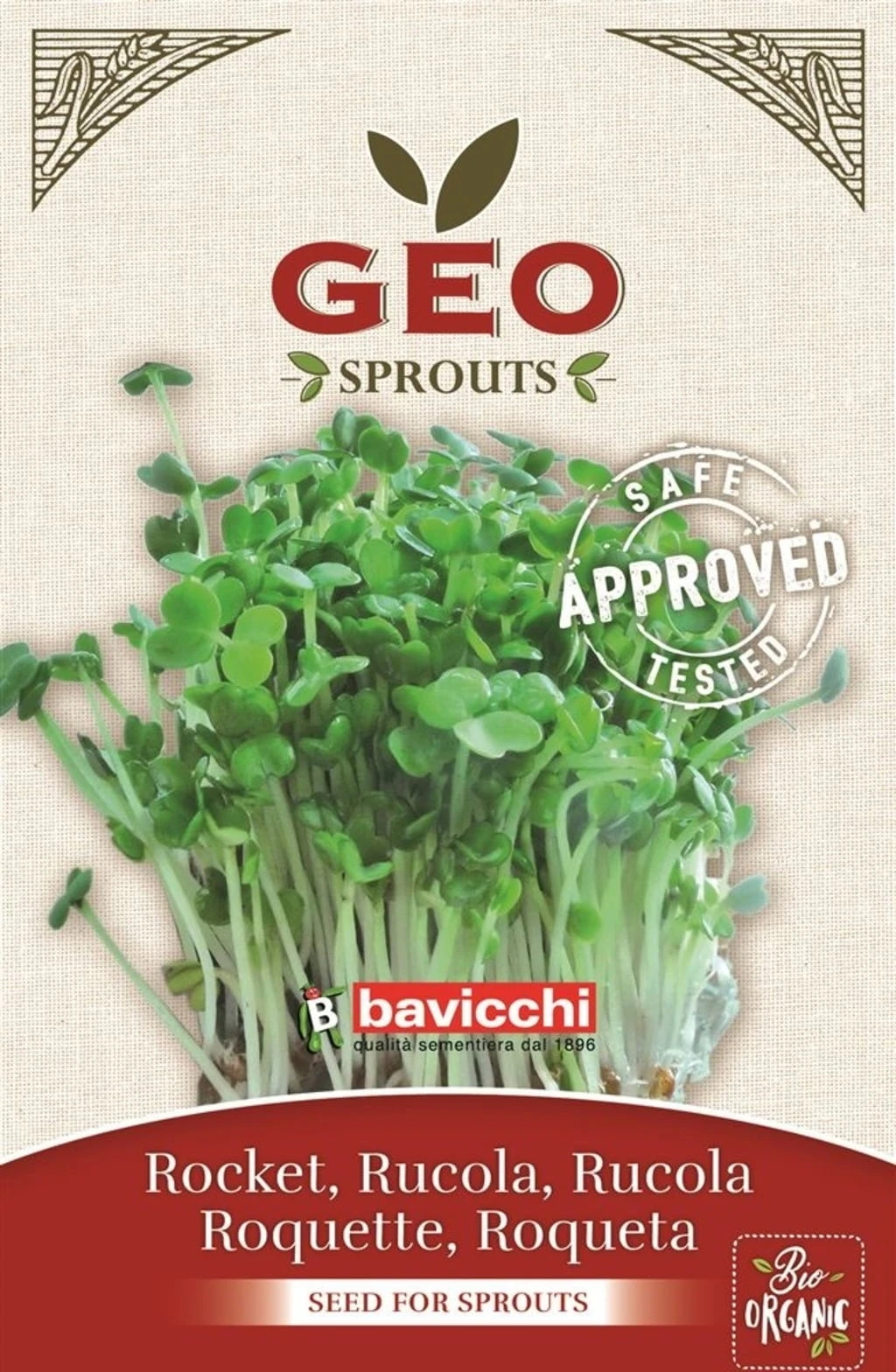 Bio Keimsprossen "Rucola", 30 G 3 Bio Keimsprossen "Rucola", 30 G