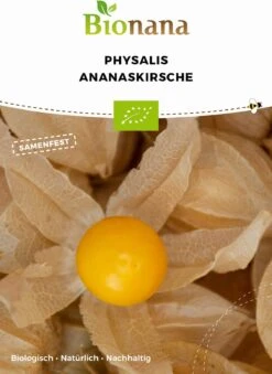 Bio Physalis Ananaskirsche -Garten Flaire Verkaufsgeschäft bionana bio physalis ananaskirsche 1 pkg 944657 de