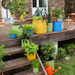 Pflanztasche Aus Geotextil ∅ 30 Cm, Grün -Garten Flaire Verkaufsgeschäft bourgeon pflanztasche aus geotextil 30 cm 1696090 de