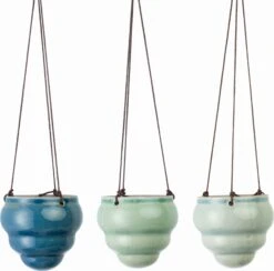 Hängetopf-Trio "Baby Bombini" 16 Hängetopf-Trio "Baby Bombini" -Garten Flaire Verkaufsgeschäft burgon ball haengetopf trio baby bombini 1 set 1225800 de