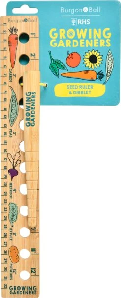 Pflanzlineal & Setzholz Für Kinder -Garten Flaire Verkaufsgeschäft burgon ball pflanzlineal setzholz fuer kinder 1 set 1684769 de