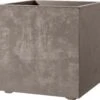 Pflanztopf "Quadro Millenium" Mit Wasserreservoir - Sandstone, 39 Cm -Garten Flaire Verkaufsgeschäft deroma pflanztopf millenium mit wasserreservoir sandstone 39 cm 1457450 de