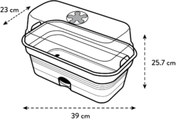 Elho Anzuchtschalen-Set Green Basics Allin1 - L, Living Schwarz -Garten Flaire Verkaufsgeschäft elho anzuchtschalen set green basics allin1 l nero 1407105 de