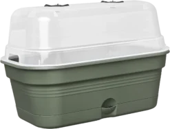 Elho Anzuchtschalen-Set Green Basics Allin1 - M, Laubgrün -Garten Flaire Verkaufsgeschäft elho anzuchtschalen set green basics allin1 m verde foglia 1404348 de