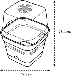 Elho Anzuchttopf Set Green Basics 20cm - Quadrat, Laubgrün 25 Elho Anzuchttopf Set Green Basics 20cm - Quadrat, Laubgrün -Garten Flaire Verkaufsgeschäft elho anzuchttopf set green basics 20cm quadrat nero 1405831 de