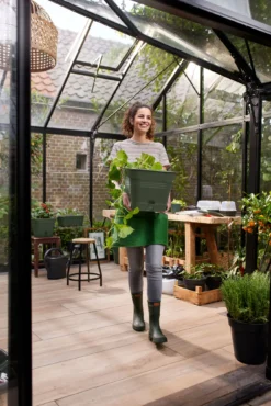 Elho Anzuchttopf Set Green Basics 20cm - Quadrat, Laubgrün 28 Elho Anzuchttopf Set Green Basics 20cm - Quadrat, Laubgrün -Garten Flaire Verkaufsgeschäft elho anzuchttopf set green basics 20cm quadrat verde foglia 1405746 de