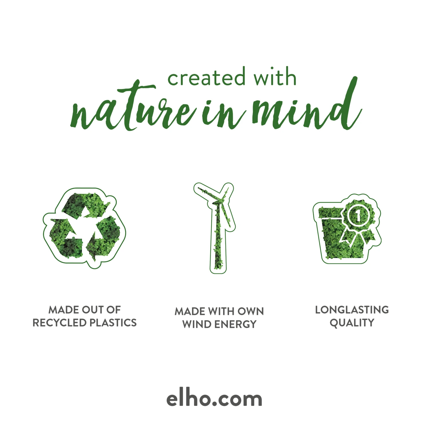 Elho Anzuchttopf Set Green Basics 30cm - Quadrat, Laubgrün 17 Elho Anzuchttopf Set Green Basics 30cm - Quadrat, Laubgrün - Image 15