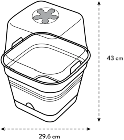 Elho Anzuchttopf Set Green Basics 30cm - Quadrat, Laubgrün 19 Elho Anzuchttopf Set Green Basics 30cm - Quadrat, Laubgrün -Garten Flaire Verkaufsgeschäft elho anzuchttopf set green basics 30cm quadrat 1406397 de