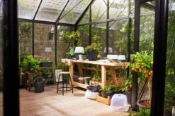 Elho Anzuchttopf Set Green Basics 35cm - Quadrat, Living Schwarz -Garten Flaire Verkaufsgeschäft elho anzuchttopf set green basics 35cm quadrat nero 1406775 de