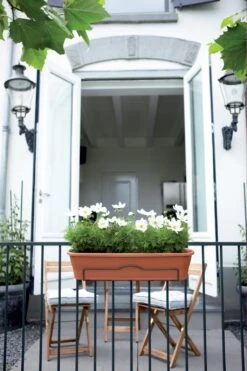 Elho Balkon Support Für Barcelona 70&90 Cm, Anthrazit