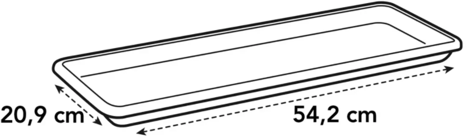 Elho Barcelona Xl Untersetzer 60 Cm, Weiss 5 Elho Barcelona Xl Untersetzer 60 Cm, Weiss - Image 3
