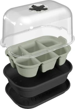 Elho Green Basics Anzucht-Set - Schwarz -Garten Flaire Verkaufsgeschäft elho green basics anzucht set schwarz velikost s 1684731 de