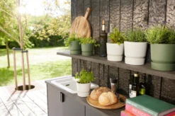 Elho Greenville Topf Rund 14 Cm, Weiss -Garten Flaire Verkaufsgeschäft elho greenville topf rund 14 cm vit 1676224 de