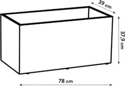 Elho Pflanzkasten Vivo Next Lang - 80 Cm, Living Schwarz 27 Elho Pflanzkasten Vivo Next Lang - 80 Cm, Living Schwarz -Garten Flaire Verkaufsgeschäft elho pflanzkasten vivo next lang 80 cm 1678503 de