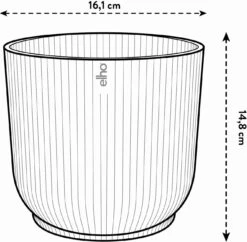 Elho Vibes Fold Rund 16 Cm, Sorbet Grün -Garten Flaire Verkaufsgeschäft elho vibes fold rund 16 cm 1268055 de
