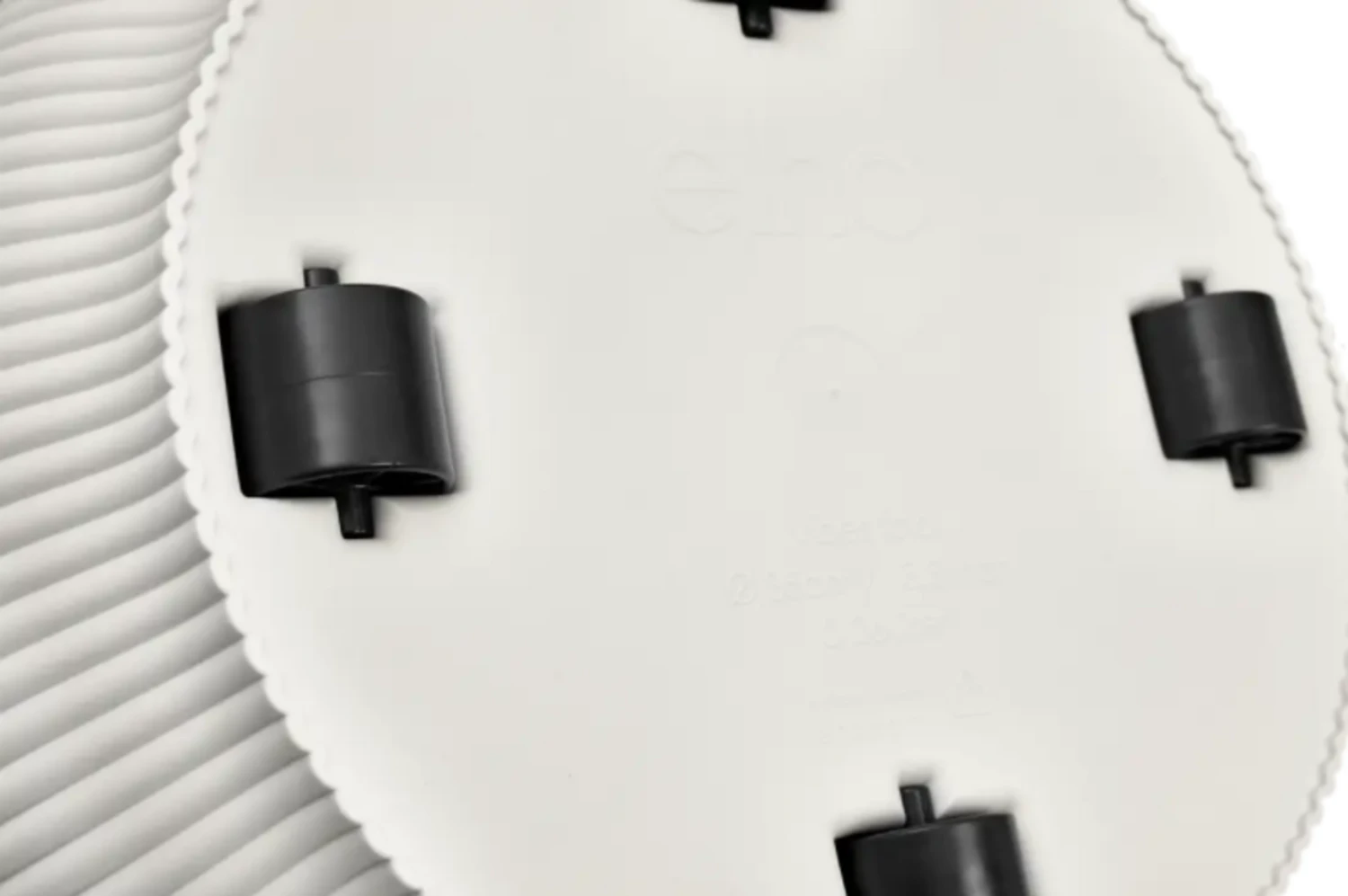 Elho Vibes Fold Rund Mit Rollen 35 Cm, Seidenweiß 3 Elho Vibes Fold Rund Mit Rollen 35 Cm, Seidenweiß