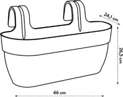 Elho Vibia Campana Easy Hanger Large, Anthrazit -Garten Flaire Verkaufsgeschäft elho vibia campana easy hanger large 1207733 de