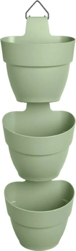 Elho Vibia Campana Vertical Forest Set/3, Pistazien Grün