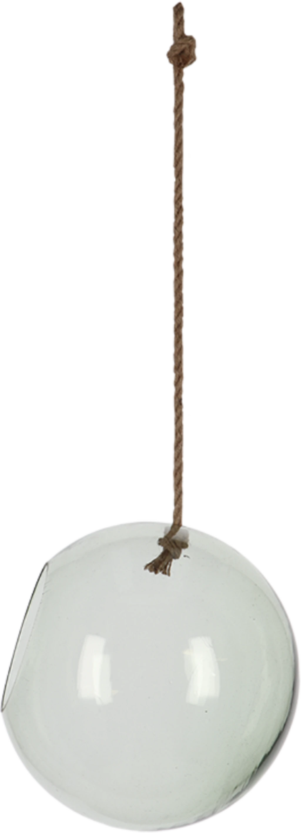 ESSCHERT DESIGN Recycelter Glaskugelhänger, L 4 ESSCHERT DESIGN Recycelter Glaskugelhänger, L – Bild 2