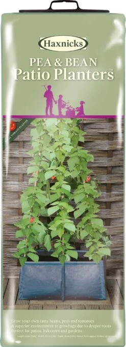Pflanztasche Für Erbsen & Bohnen -Garten Flaire Verkaufsgeschäft haxnicks pflanztasche fuer erbsen bohnen 1 st 1666028 de