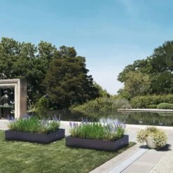 Hochbeet 150x100x25 -Garten Flaire Verkaufsgeschäft herstera hochbeet anthrazit 150x100x25 cm 1294899 de