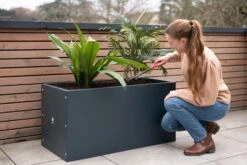 Pflanzkasten 50 X 150 X 50, Anthrazit -Garten Flaire Verkaufsgeschäft herstera pflanzkasten 50 x 150 x 50 anthrazit 1294028 de
