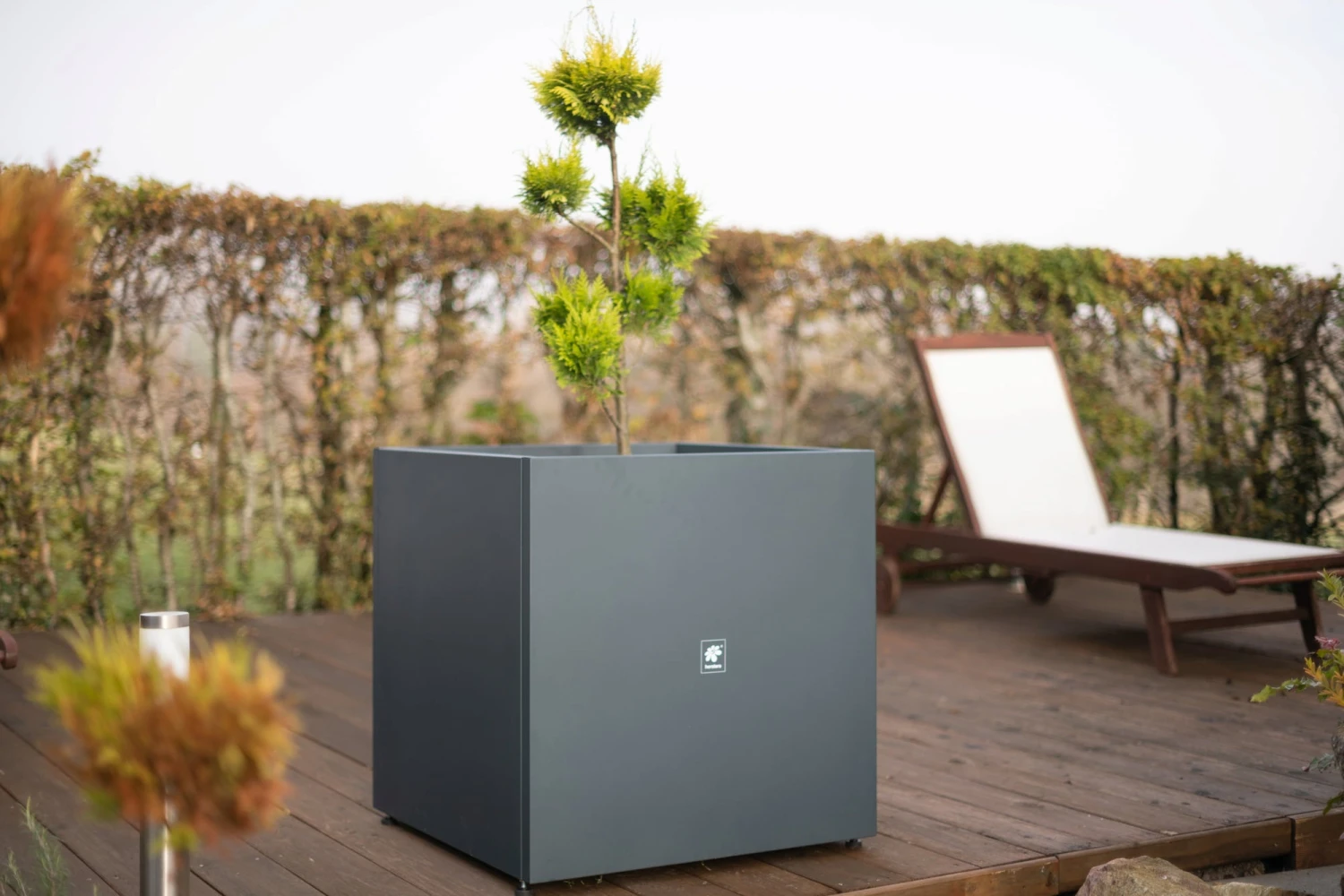 Pflanzkasten Cube 70x70x70, Anthrazit 6 Pflanzkasten Cube 70x70x70, Anthrazit - Image 4