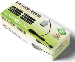 E40 Lampenaufhänger Verkabelt 4m -Garten Flaire Verkaufsgeschäft hortosol e40 lampenaufhaenger verkabelt 4m 1 stk 1718595 de