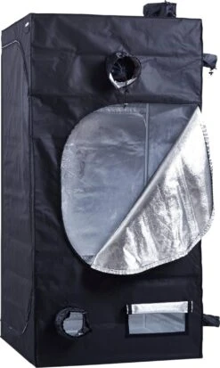 Growzelt 100x100x200 Cm 8 Growzelt 100x100x200 Cm -Garten Flaire Verkaufsgeschäft hortosol growzelt 100x100x200 cm 1 stk 1716750 de