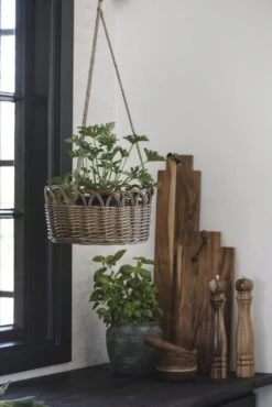 Hängekorb Mit Juteschnur -Garten Flaire Verkaufsgeschäft ib laursen haengekorb mit juteschnur 1681829 de