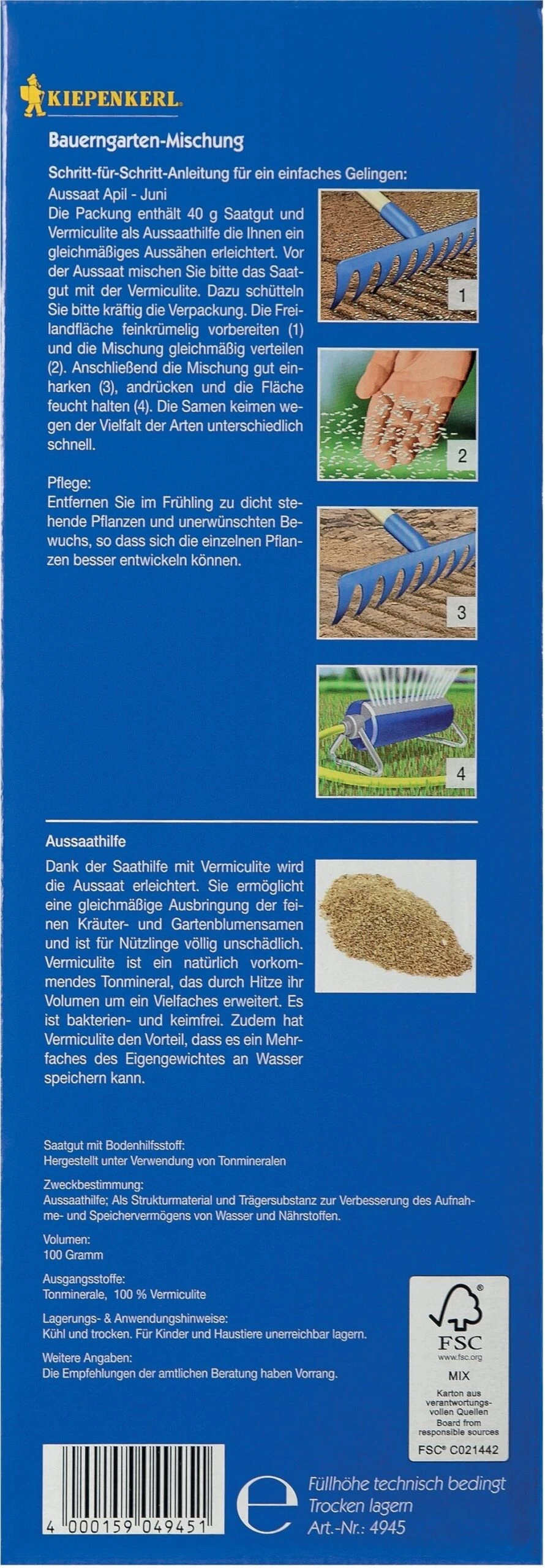 Bauerngarten-Mischung 3 Bauerngarten-Mischung