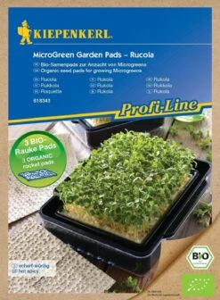 Bio Microgreen Pads Rucola, Nachfüllpad -Garten Flaire Verkaufsgeschäft kiepenkerl bio microgreen pads rucola nachfuellpad 1 pkg 1343400 de