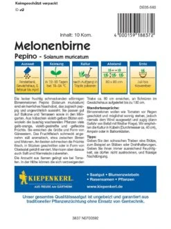 Melonenbirne "Pepino" -Garten Flaire Verkaufsgeschäft kiepenkerl melonenbirne pepino 1 pkg 1556935 de