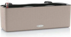 LECHUZA CUBE Color Triple Komplett-Set, Sandbraun -Garten Flaire Verkaufsgeschäft lechuza cube color triple komplett set sandbrun 1668114 de