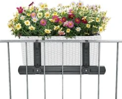 LECHUZA Pflanzgefäß BALCONERA Cottage 80, Weiß -Garten Flaire Verkaufsgeschäft lechuza pflanzgefaess balconera cottage 80 1161408 de