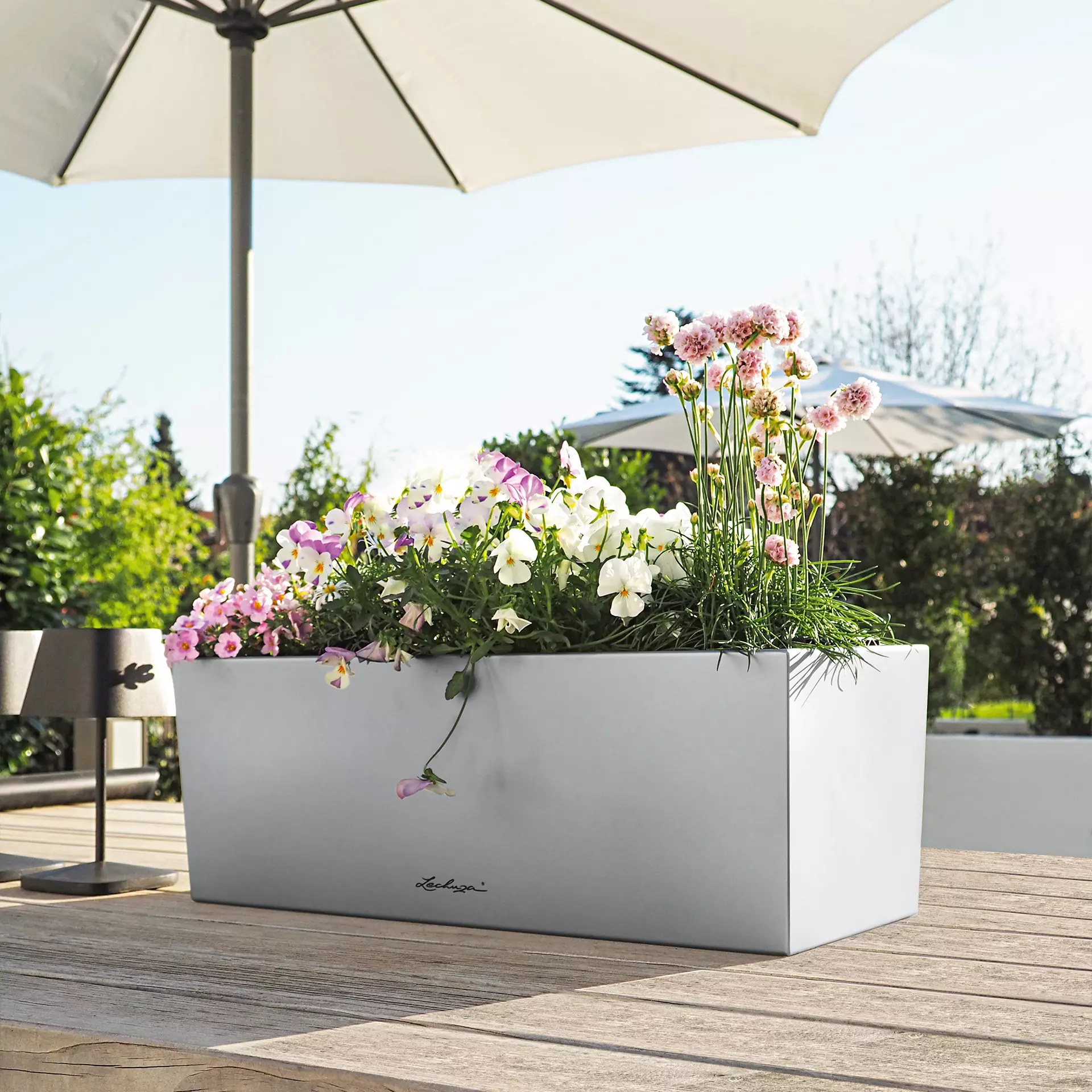 LECHUZA Pflanzgefäß BALCONERA Steel, 50 Cm 8 LECHUZA Pflanzgefäß BALCONERA Steel, 50 Cm - Image 6