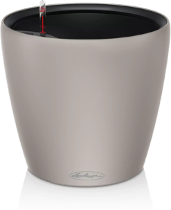 LECHUZA Pflanzgefäß CLASSICO Color LS 28, Sandbraun -Garten Flaire Verkaufsgeschäft lechuza pflanzgefaess classico color ls 28 sandbraun 1617191 de