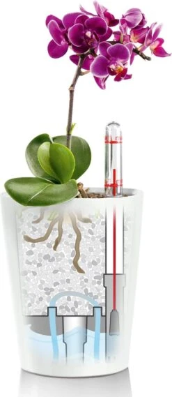 LECHUZA Tischgefäß MINI DELTINI, Weiß 21 LECHUZA Tischgefäß MINI DELTINI, Weiß -Garten Flaire Verkaufsgeschäft lechuza tischgefaess mini deltini 1668316 de