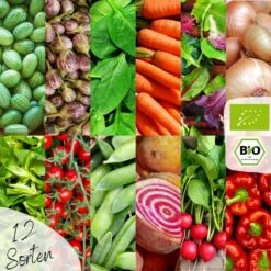 Bio Hochbeet & Balkon Gemüse Samen Set -Garten Flaire Verkaufsgeschäft loveplants bio hochbeet balkon gemuese samen set 1546847 de