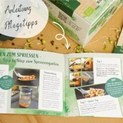 Bio Keimsprossen Samen Set -Garten Flaire Verkaufsgeschäft loveplants bio keimsprossen samen set 1546785 de