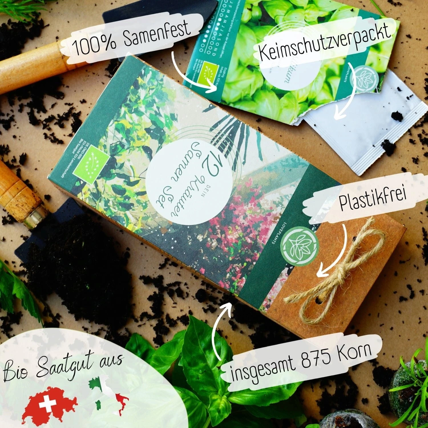Bio Kräutersamen Set 5 Bio Kräutersamen Set - Image 3