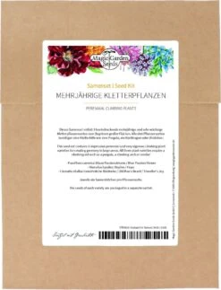 Mehrjährige Kletterpflanzen - Samenset, Samenset -Garten Flaire Verkaufsgeschäft magic garden seeds mehrjaehrige kletterpflanzen samenset froekit 1553632 de