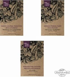 Spargel Vielfalt - Samenset -Garten Flaire Verkaufsgeschäft magic garden seeds spargel vielfalt samenset 1 set 1306199 de