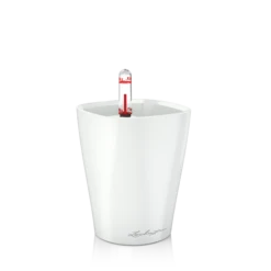 LECHUZA Tischgefäß MINI DELTINI, Weiß 20 LECHUZA Tischgefäß MINI DELTINI, Weiß -Garten Flaire Verkaufsgeschäft mini deltini tischgefaess 673270 de