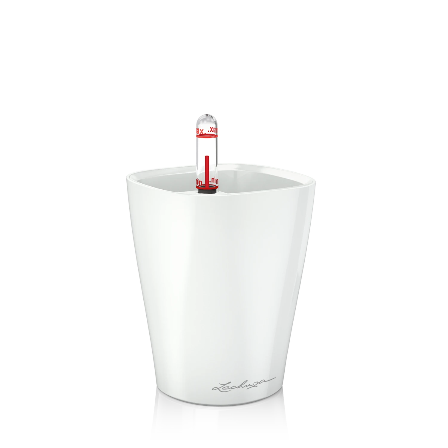 LECHUZA Tischgefäß MINI DELTINI, Weiß 11 LECHUZA Tischgefäß MINI DELTINI, Weiß – Bild 9