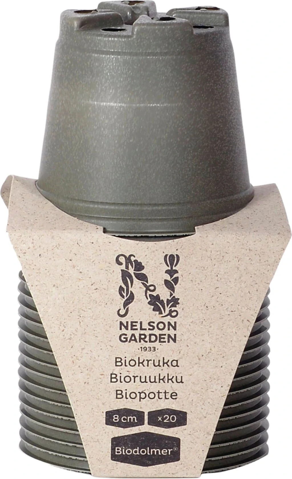 Bio Anzucht-Töpfe Rund 3 Bio Anzucht-Töpfe Rund